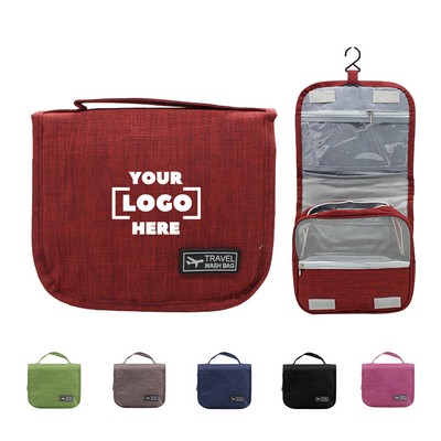 Oxford Fabric Hanging Cosmetic Bag