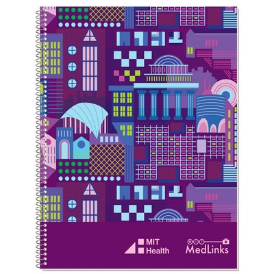 Full Color Econo Composition Notebook w/College Rules (9"x 11")